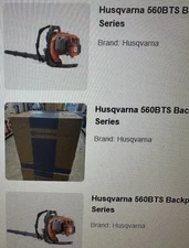 Husqvarna 560BTS Backpack Blower - Commercial Series