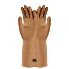 Latex Household Gloves 32cm Medium Thickness Reusable Durable Oil-Resistant