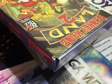 Donkey Kong Land 2 Nintendo Game Boy CIB Complete w/ Box, Manual and Poster