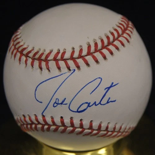 JOE CARTER Signed Rawlings Baseball PSA/DNA CUBS BLUE JAYS