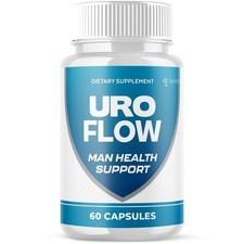 Uro Flow for Men Prostate Health  Urinary Support Supplement 60 Capsule, 1 Pack