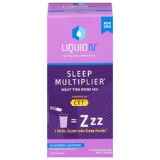 Liquid IV Sleep Multiplier Blueberry Lavender 10 PACK Night Time Drink EXP 04/26