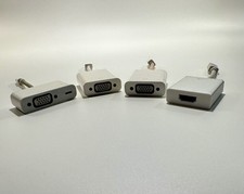 Lot of 4 - Apple Lightning to VGA Adapter MD825AM/A A1439, A1307 - Mini Display