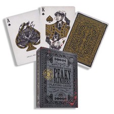 Theory11 Peaky Blinders Premium Spielkarten Poker Deck Schwarz Versiegelt
