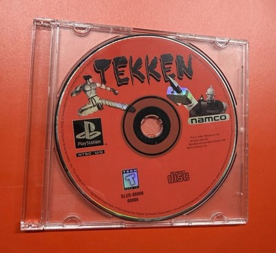 Tekken (PS1) Black label - Disc Only - Resurfaced, Plays Awesome!