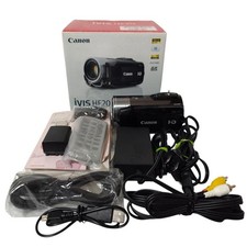 Canon iVIS HF20 Full HD Camcorder 15x Zoom New Battery From Japan