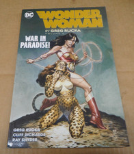 Wonder Woman Vol 3: War in Paradise Greg Rucka graphic novel DC Comics prima stampa
