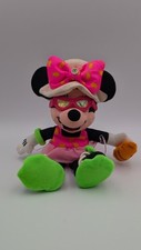 Disney Store Minnie Mouse Plush August Birthstone 8" Bean Bag Plush