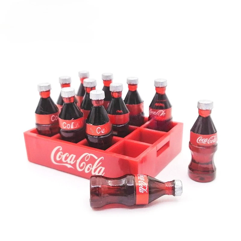 Diorama 1/18 Garage Props Model Coke Bottle Model Set  Scene Model Accessories - Image 2 of 4