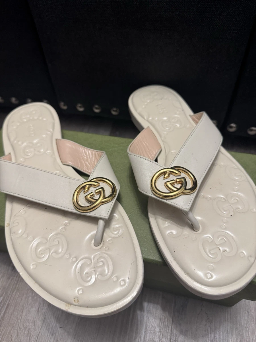 Gucci White Sandals for Women for sale | eBay