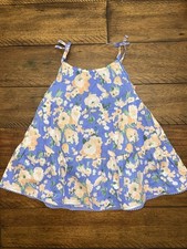 Janie And Jack Floral Sun Dress 12-18 Months