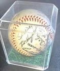 LOS ANGELES DODGERS Team Signed Baseball ⚾️ From The 80's 25+ Autographs No COA