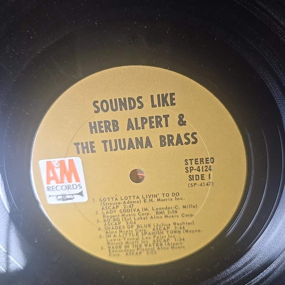 Herb Alpert & The Tijuana Brass–Sounds Like–1967 A&M–SP4116 Vinyl Record LP Foto 4 de 4