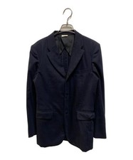 COMME des GARCONS HOMME PLUS          Wool blend 3B jacket navy PT-J00