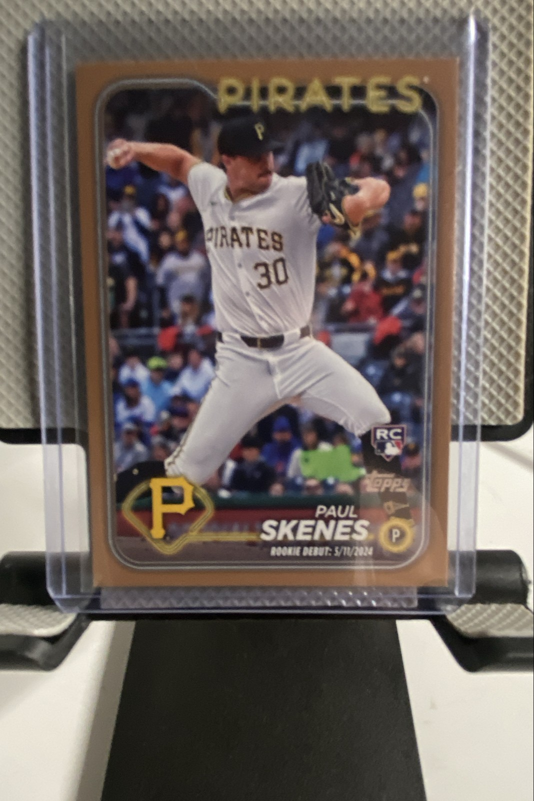 2024 Topps Update Series - Rookie Debut Paul Skenes #US288 Gold 1711/2024 (RC)