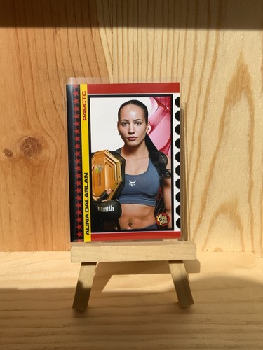 2025 P4P MMA ONE87 ALINA DALASLAN CUSTOM CARD 1/1 UFC ACEO - Picture 1 of 2
