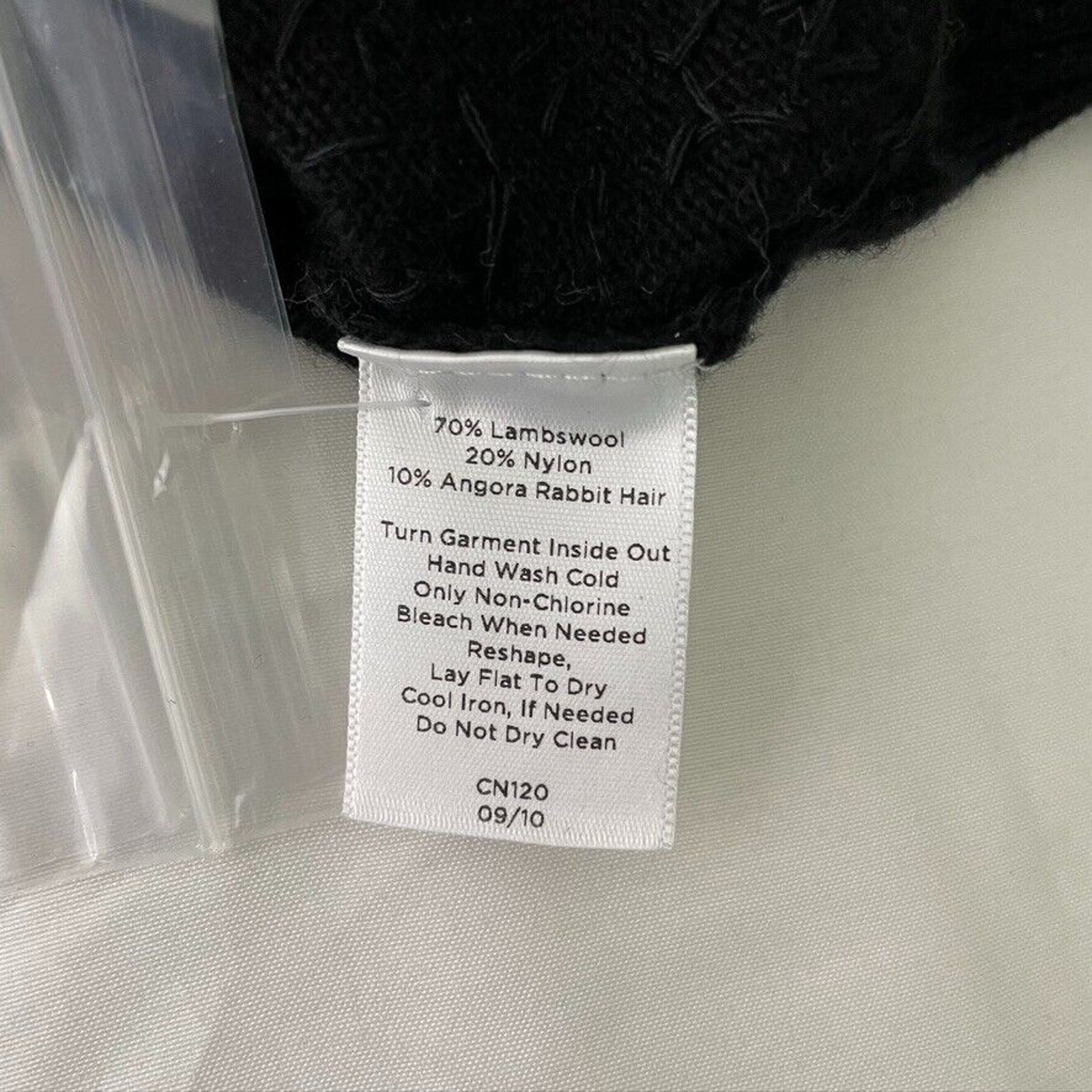 Angora Rabbbit Talbots Black Sequin Lambswool Angora Rabbit Button Sweater Size Small ...