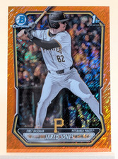 2026 Bowman Chrome Jared Jones 1st ORANGE SHIMMER /25 Pirates #BCP-6