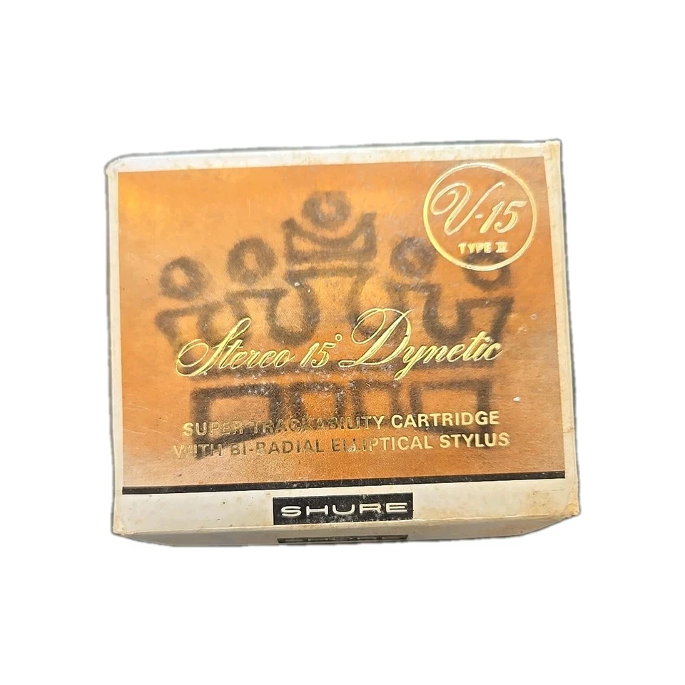 Оригинальная коробка и чехол SHURE стерео магнитный супер трек модель V-15 тип II - Изображение 4 из 4
