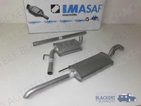 Imasaf Auspuff Set für VW Passat + Variant 1.6 TD 35I 1988-1993|Rohr + MSD + ESD