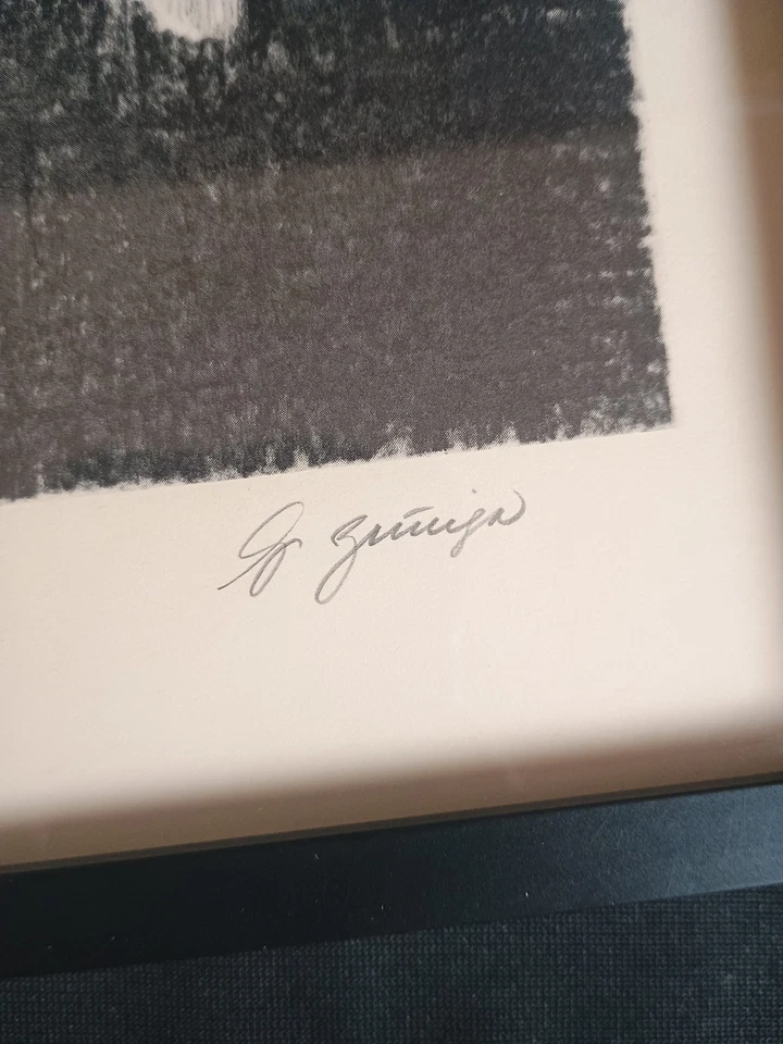 复古 Francisco Zúñiga 签名蚀刻“托斯卡尼尼” #120/500 罕见拉丁美洲艺术 — 第 4/4 张图片