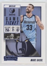 2018-19 Panini Contenders Game Ticket Blue 12/49 Marc Gasol #80 0c6