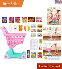 Play Circle   Shopping Cart   Toy Food   Play Kitchen For Toddlers   Pretend ...