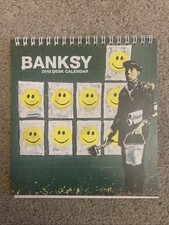 Banksy 2018 Desk Calendar. NEW
