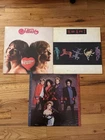 Heart Vinyl Lot Of 3 LPs VG+ Dreamboar Annie, Self Titled & Bad Animals
