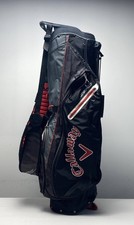 Callaway Zero Stand Bag Black 4-Way Divide Dual Strap Golf Bag