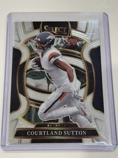 Courtlard Sutton - 2025 Panini Select - #11 - Concourse - Denver Broncos