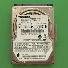 Toshiba 500GB 2.5in SATA 5400RPM 8MB Laptop HDD MK5055GSXF 655-1552B