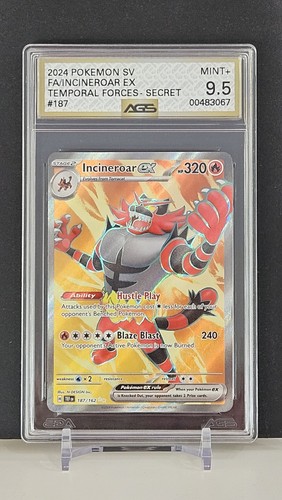 Incineroar ex graded CGC 9.5 for sale on eBay