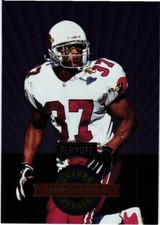 1996 PLAYOFF ABSOLUTE FOOTBALL UNSUNG HEROES INSERT #5 LARRY CENTERS