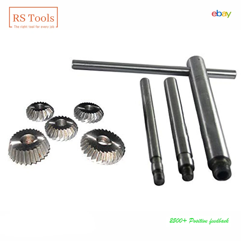 Ventilsitzfräser Satz für Oldtimer und Motorräder 10 Messern + Führungen RSTOOLS - Bild 4 von 4