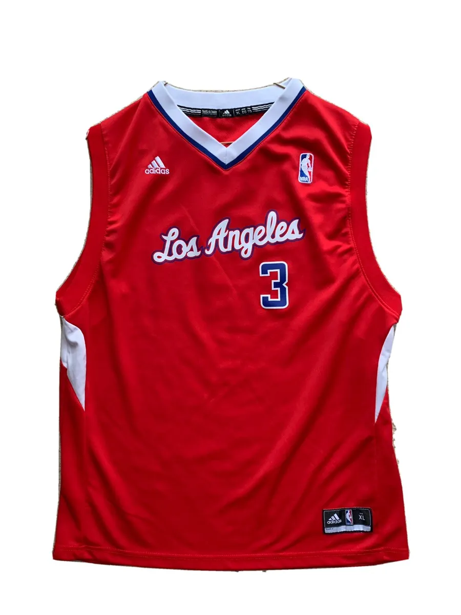 adidas Los Angeles Clippers NBA Blue NBA Authentic On-Court Team Issued Pro  Cut Jersey Jersey for Men (XLT)