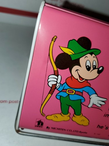 Disney Characters Swing Bank TIN RARE Walt Disney MIB Tokyo Disneyland # 5 Japan - Picture 6 of 6