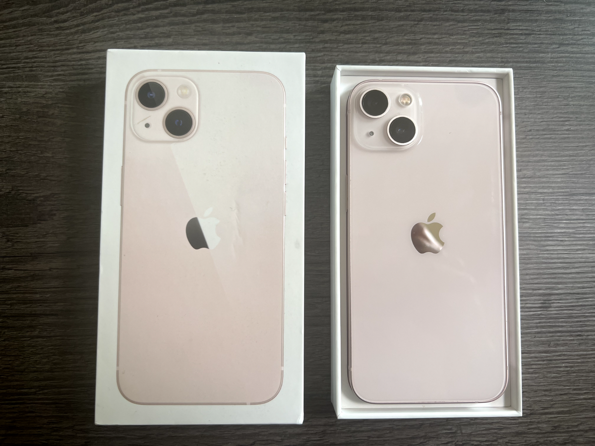 Apple iPhone 13 - 128GB - Pink (Unlocked) - w/Box - Excellent