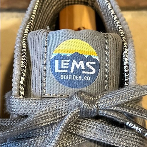 Lems Chukka Corduroy Moon Dust Grey Unisex Shoes - Picture 2 of 11