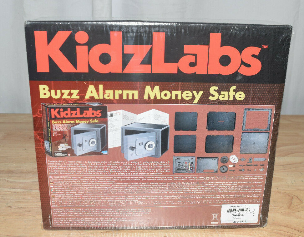 kidz labs buzz alarm money safe