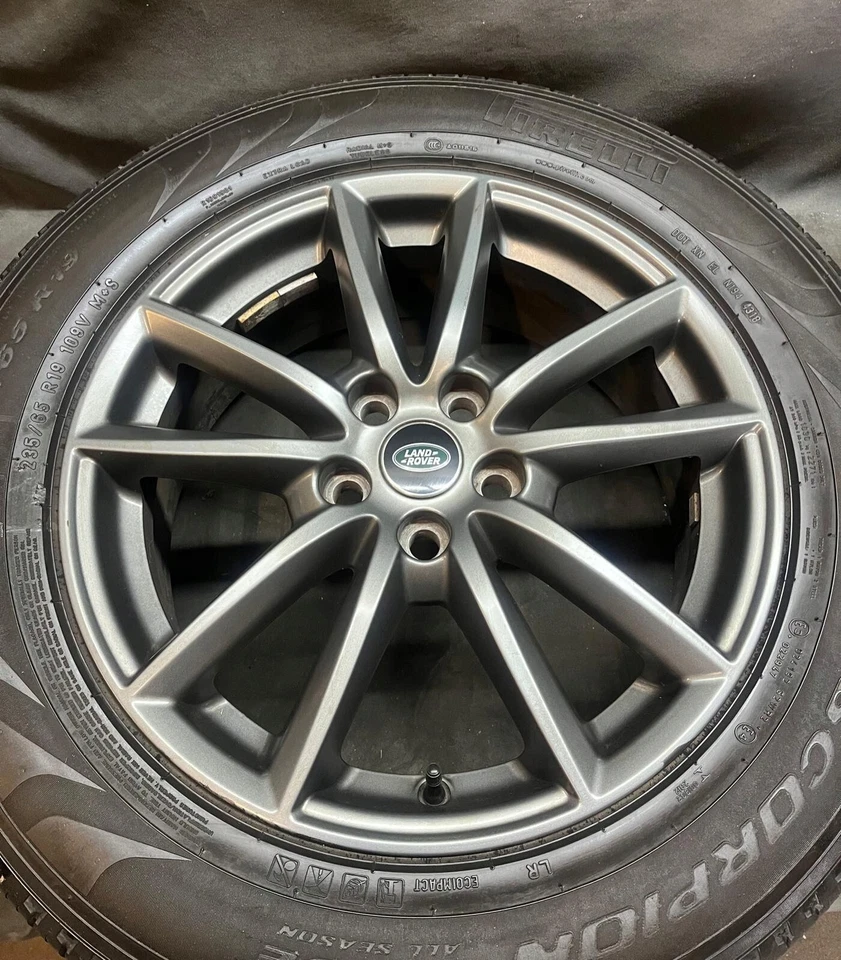 ORIGINAL LAND / RANGE ROVER 19" ALUFELGEN KOMPLETTRÄDER 5X120 FK52-1007-AA 2N59 - Bild 4 von 4