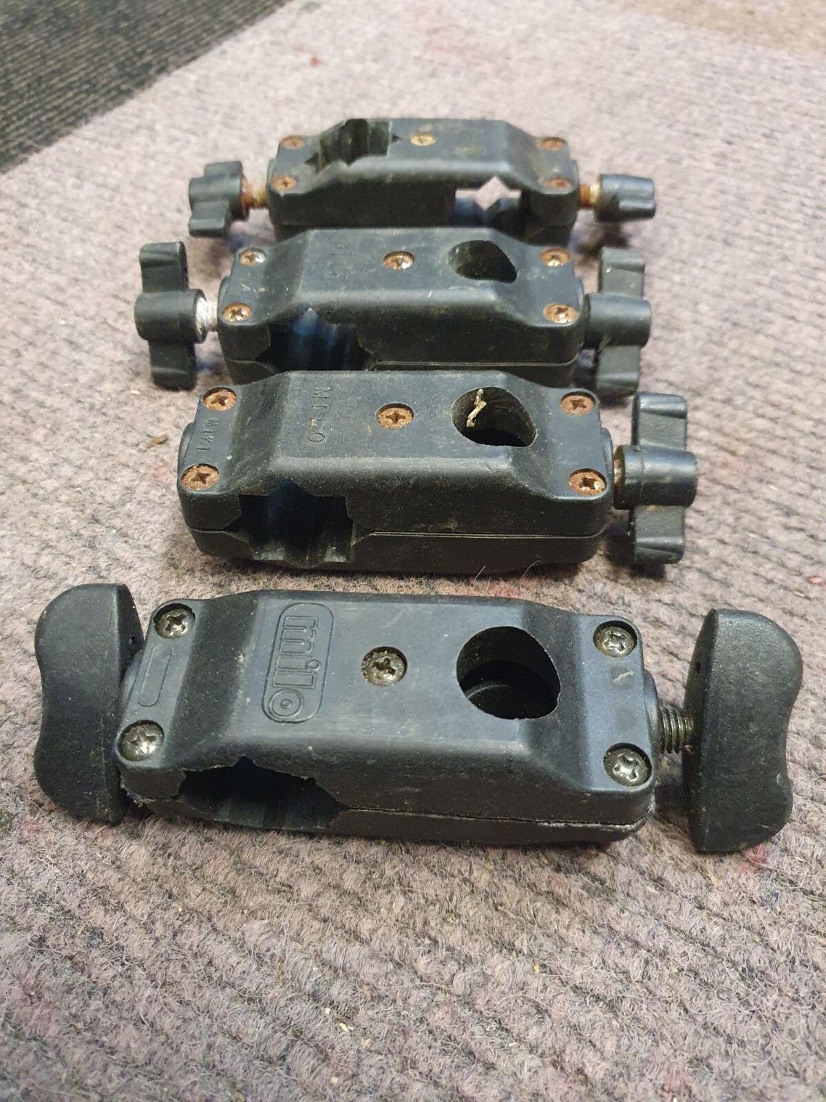 4 X Milo Seat Box Adapters eBay