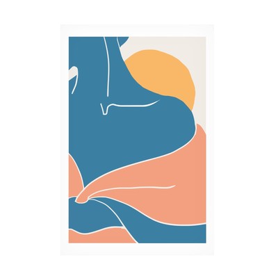 Pictufy Studio II 'Blue Shoulder' Canvas Art - 22 x 32 Inches