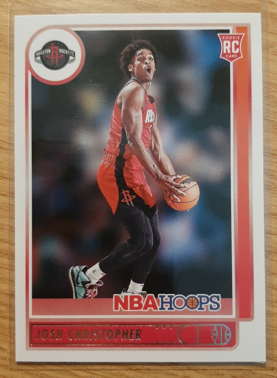 2021-22 NBA HOOPS JOSH CHRISTOPHER ROOKIE #214 HOUSTON ROCKETS
