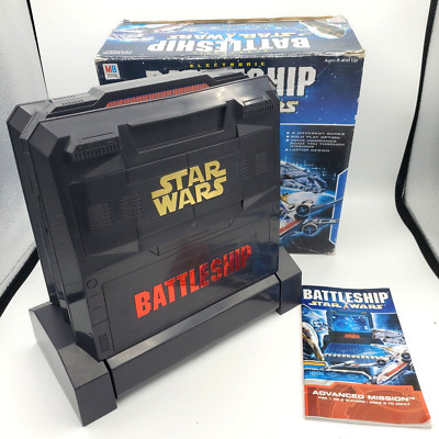 INCOMPLETE Electronic STAR WARS Battleship 2002 Milton Bradley Hasbro Game