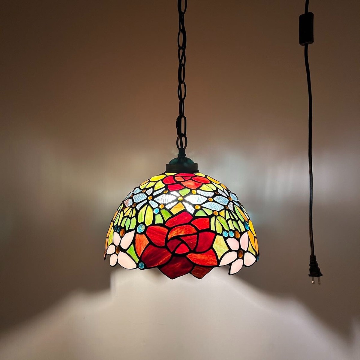 Tiffany Swag Lamp Plug In