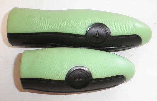 SCHWINN BLACK/MINT GREEN OFF-SET CRUISER BICYCLE HANDLEBAR GRIPS BIKE PARTS 366