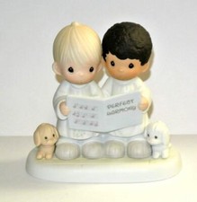 Enesco Precious Moments Perfect Harmony #521914 in box Figurine Boys Singing