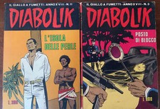 DIABOLIK Lotto 2 Volumi Anno XVIII N. 3-11