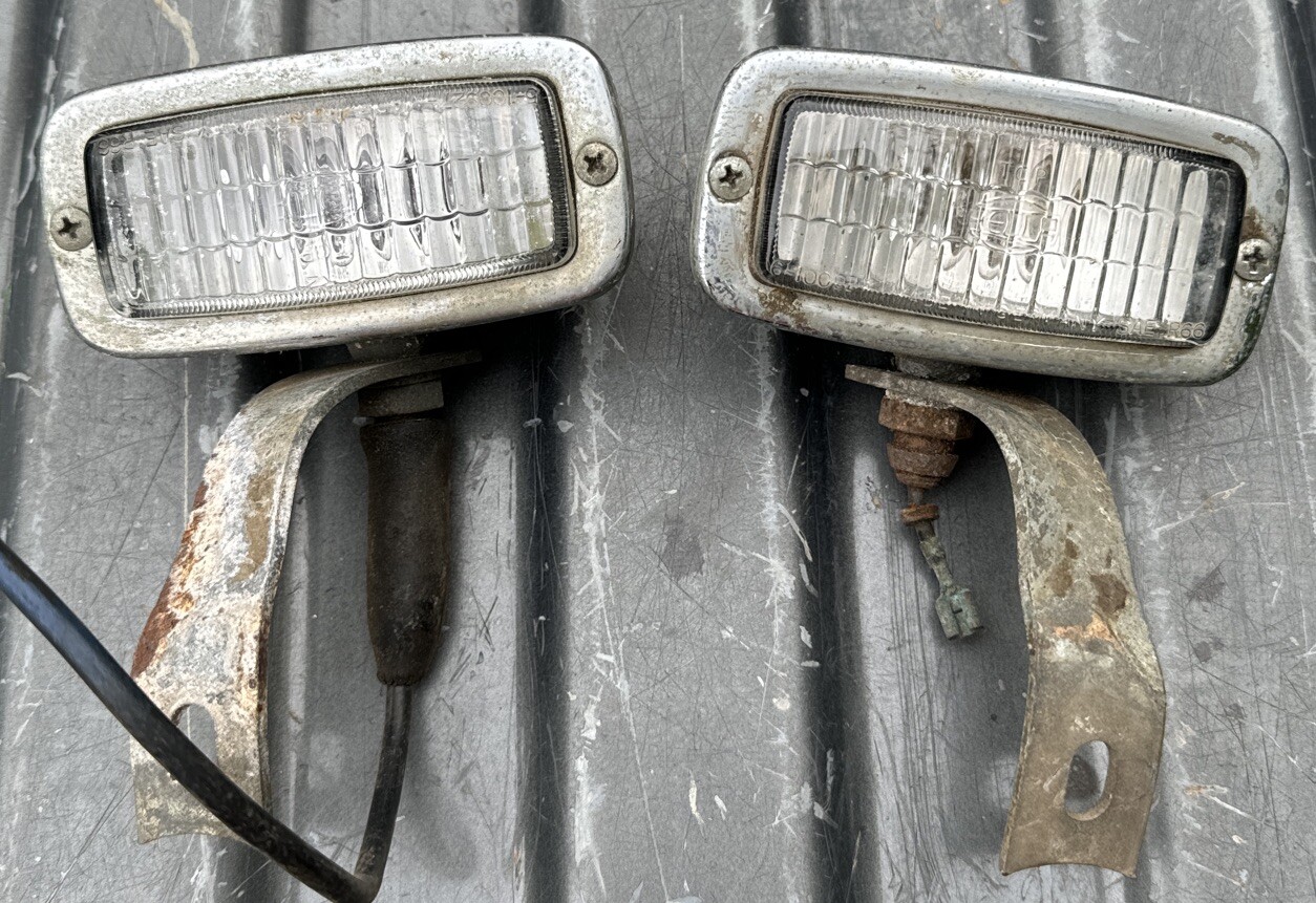 Vintage Hella Fog LightsVW, Mercedes, Porsche, HellaTR2 Pair SAE R66Back Up eBay